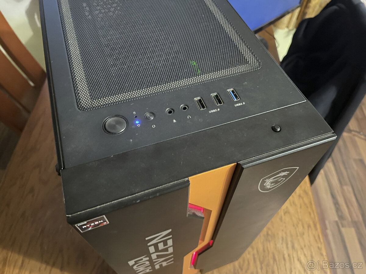 Herní PC - Ryzen 7 5800X , RX6750XT, 32GB RAM, 2x 1TB NVMe - 4