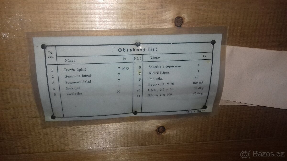 Plynotěsné mobilní dveře ze soupravy FVKP-M1 - 4