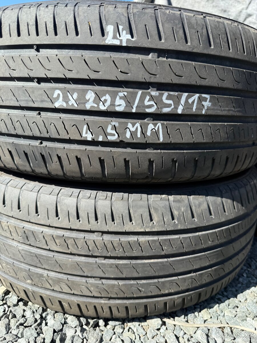 2 x letní pneu r17 205/55/17 - 4