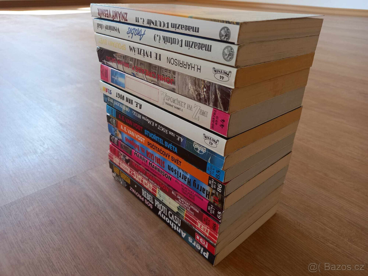 Harry Harrison, A. E. van Vogt, Orson Scott, Piers Anthony - 4