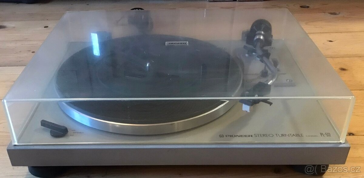 GRAMOFON PIONEER PL-512 (1978) VE DŘEVĚ, NOVÁ JEHLA - 4