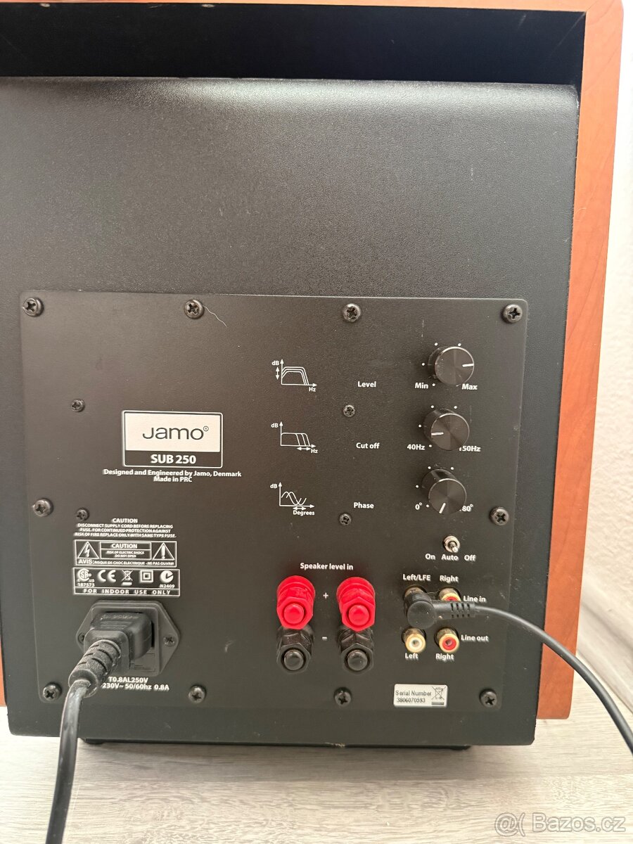 Subwoofer jamo sub 250 - 4