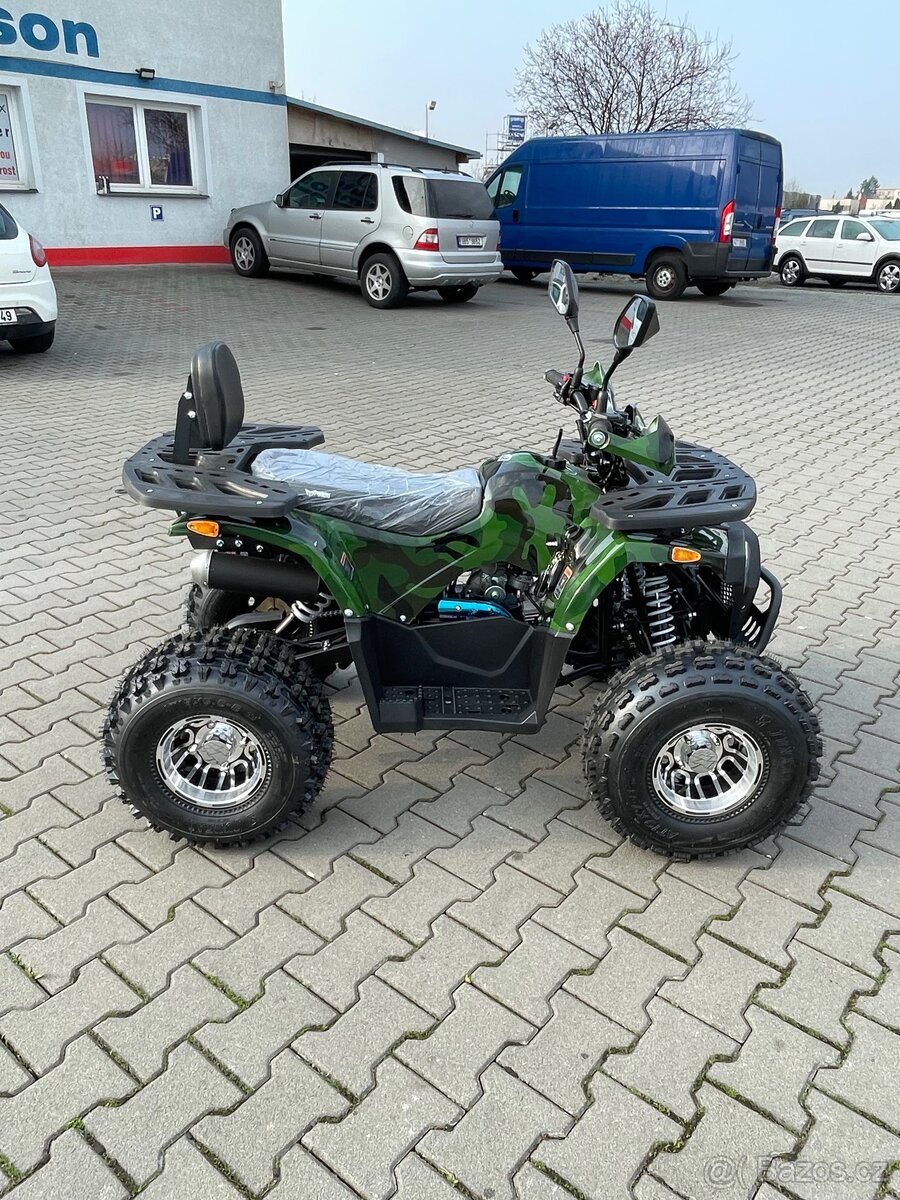 Dětská čtyřkolka Piranha Transformer 125cc 3G8 maskáč - 4