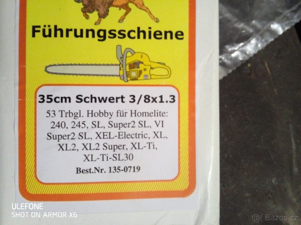 Lišta k motorové / elektrické pile Homelite - 4