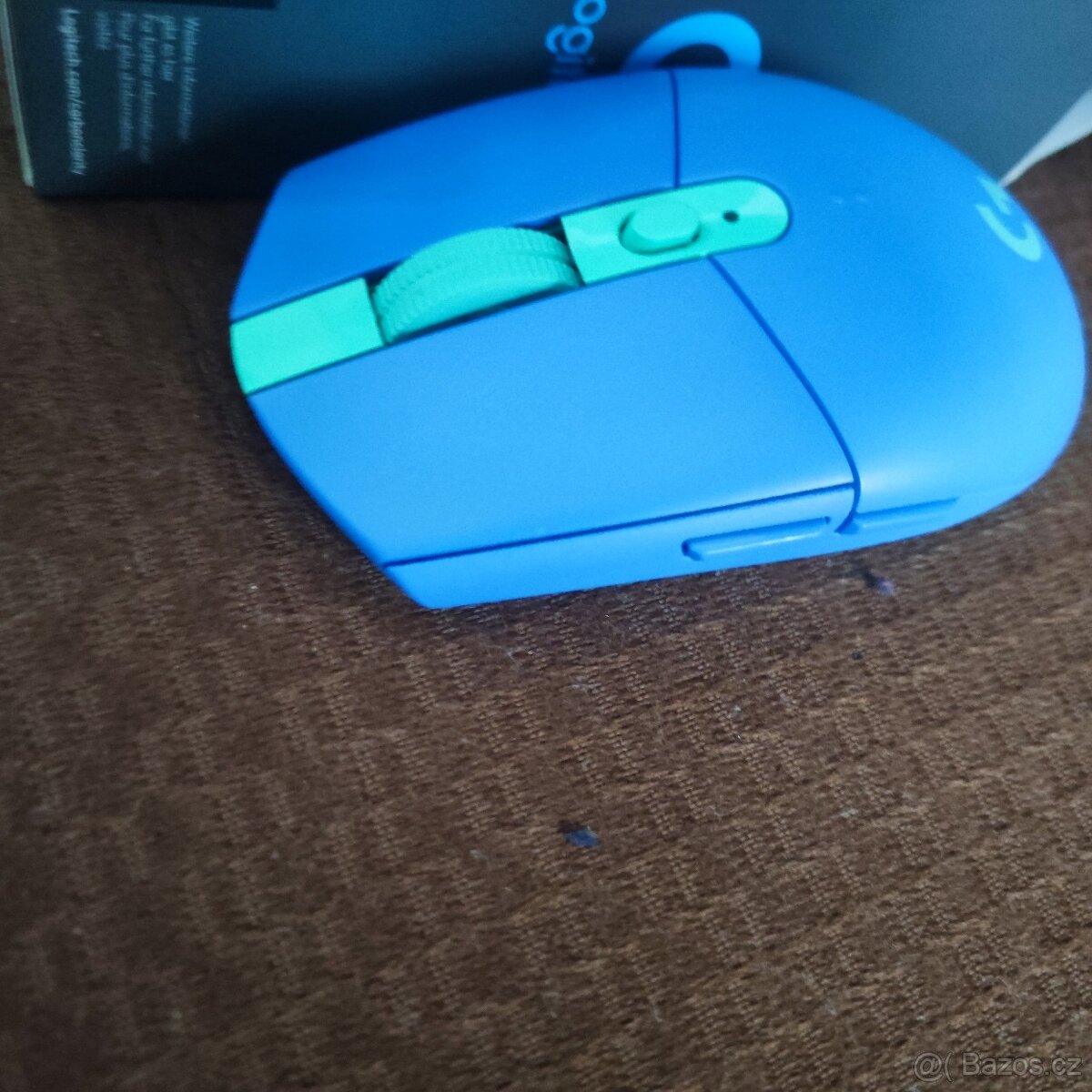 Prodám myš Logitech G305 modrá bezdrátový - 4