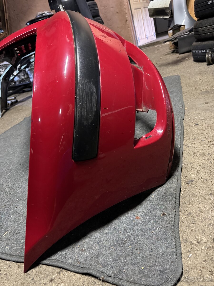 Přední nárazník VW Sharan 2000-04 červený - 4