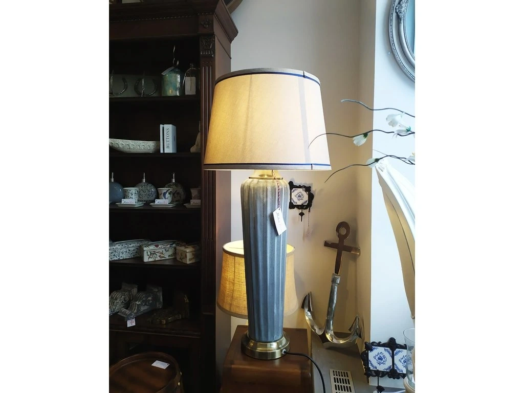 Luxusní porcelánová lampa – 87 cm - 4