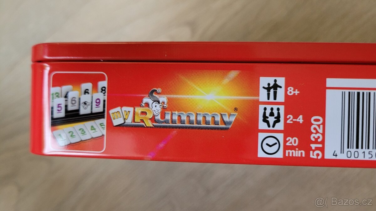 Hra MyRummy v plechové krabičce - nová - 4