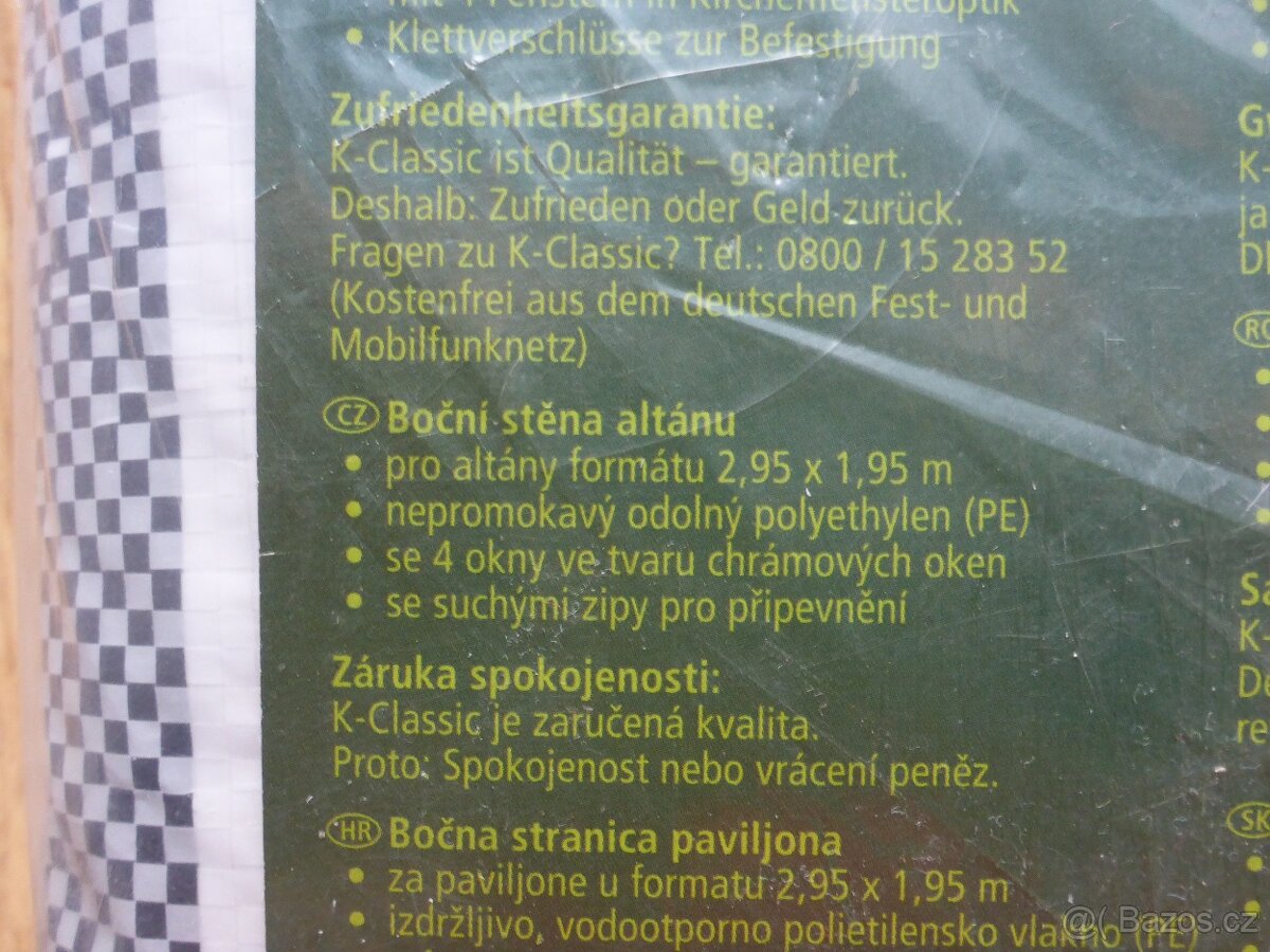 Bočnice k altánu NOVÉ - 4