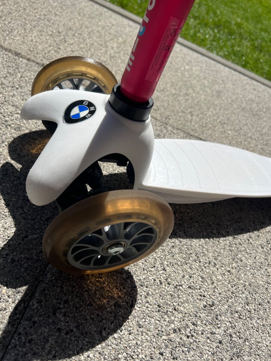 BMW Dětská koloběžka/odrážedlo - bílá - 4
