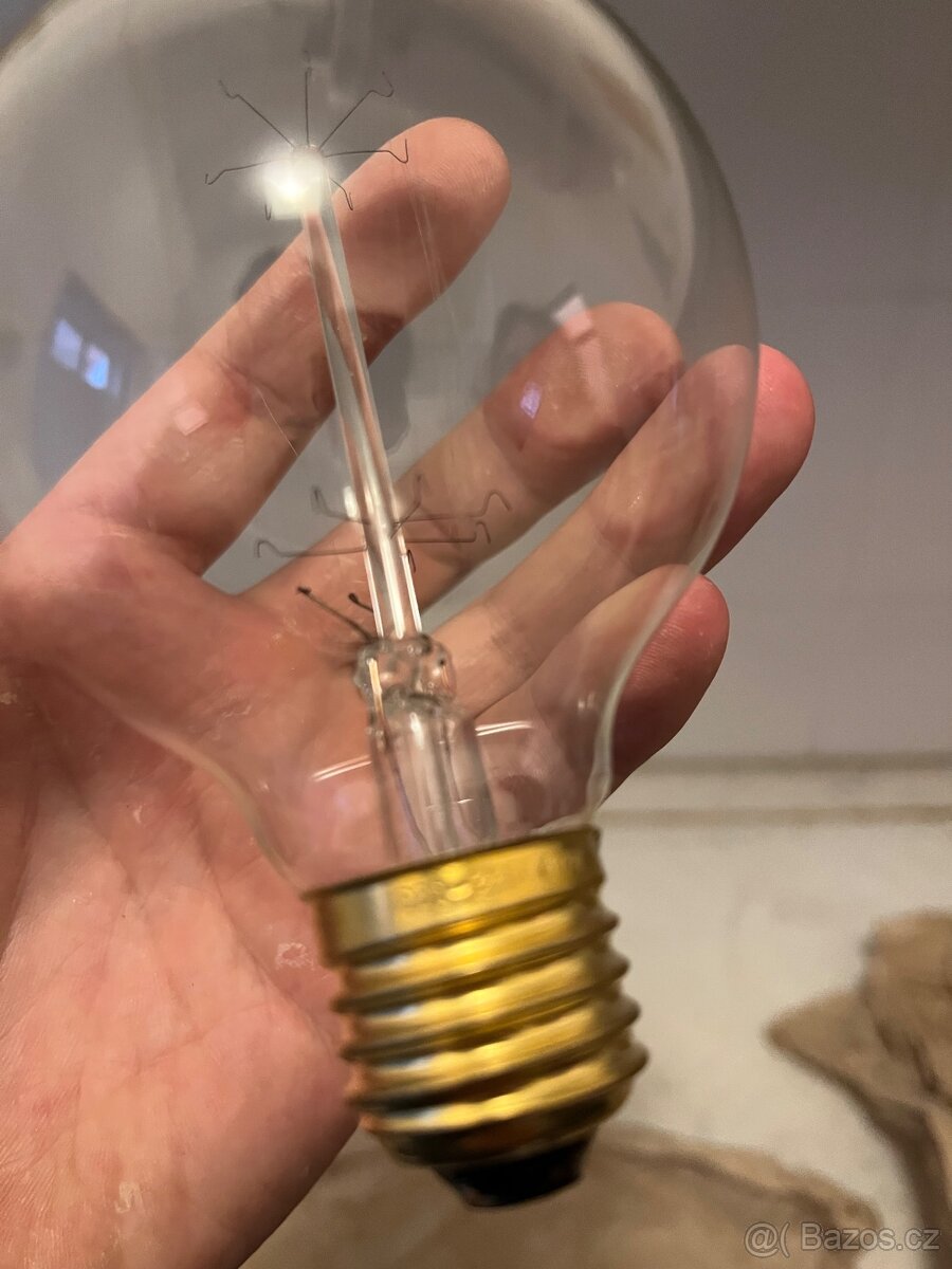 Designová replika staré žárovky E27 - 4