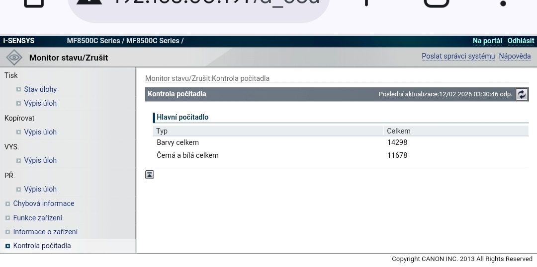🖨️ Barevná laser multifunkce Canon i-SENSYS MF8580Cdw - 4