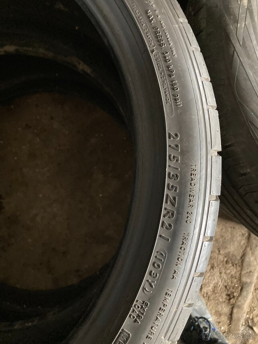 Letní 2ks pneu 275/35 R21 - Dunlop - 4