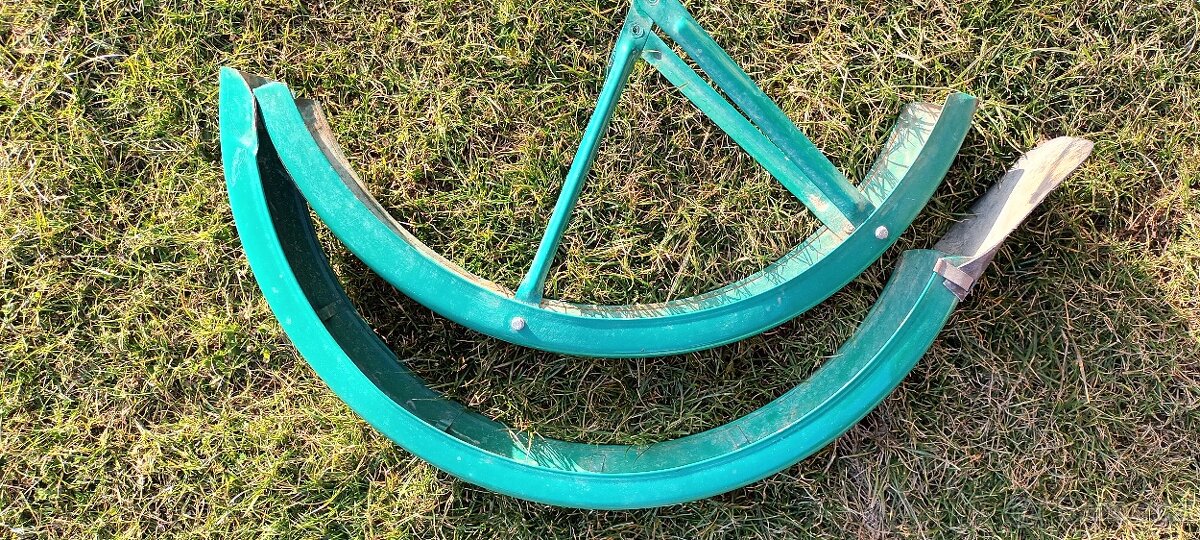 Babetta 210 - kompletní plechy, zelené - 4