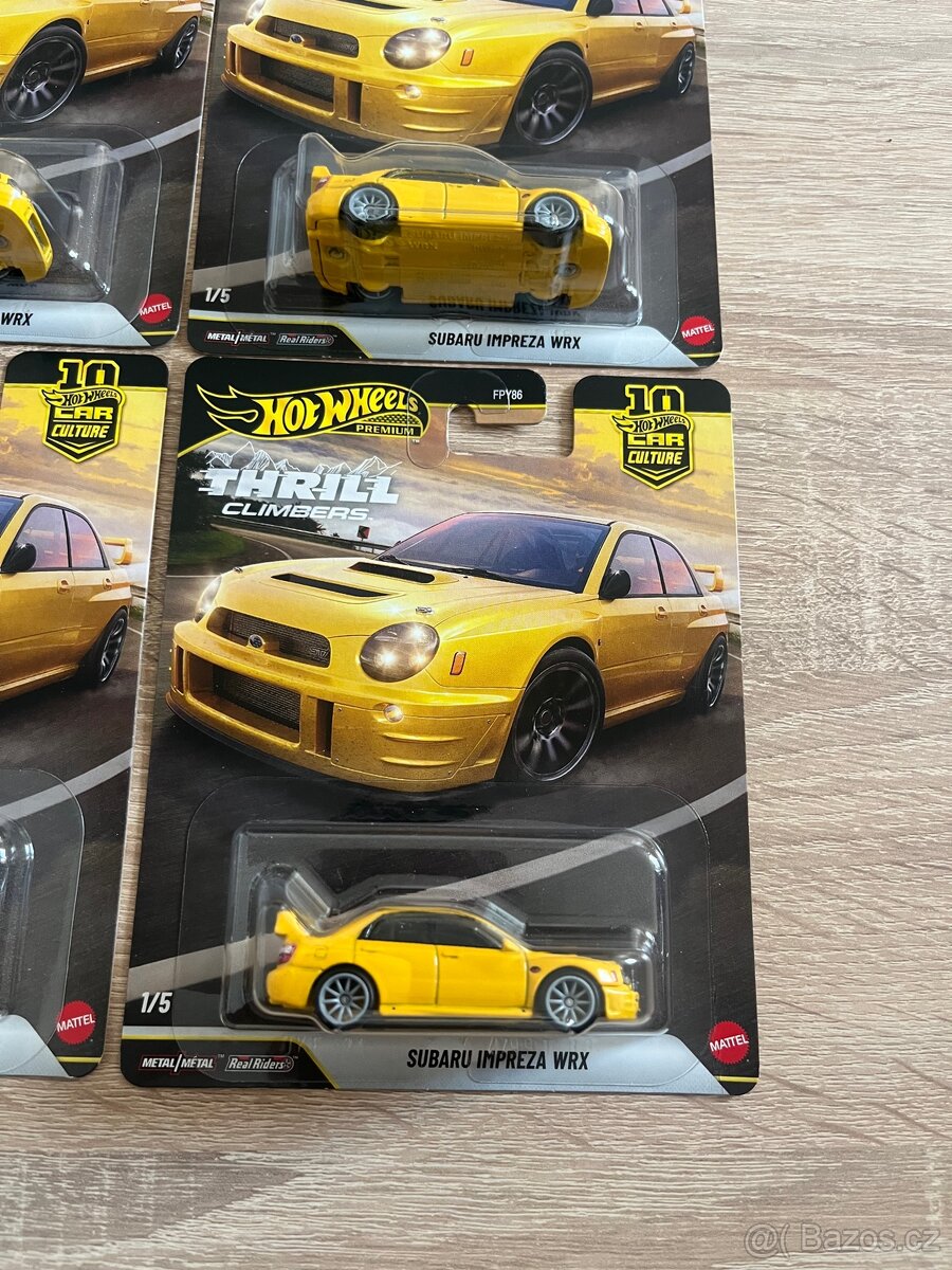 Hotwheels Subaru Impreza WRX - 4