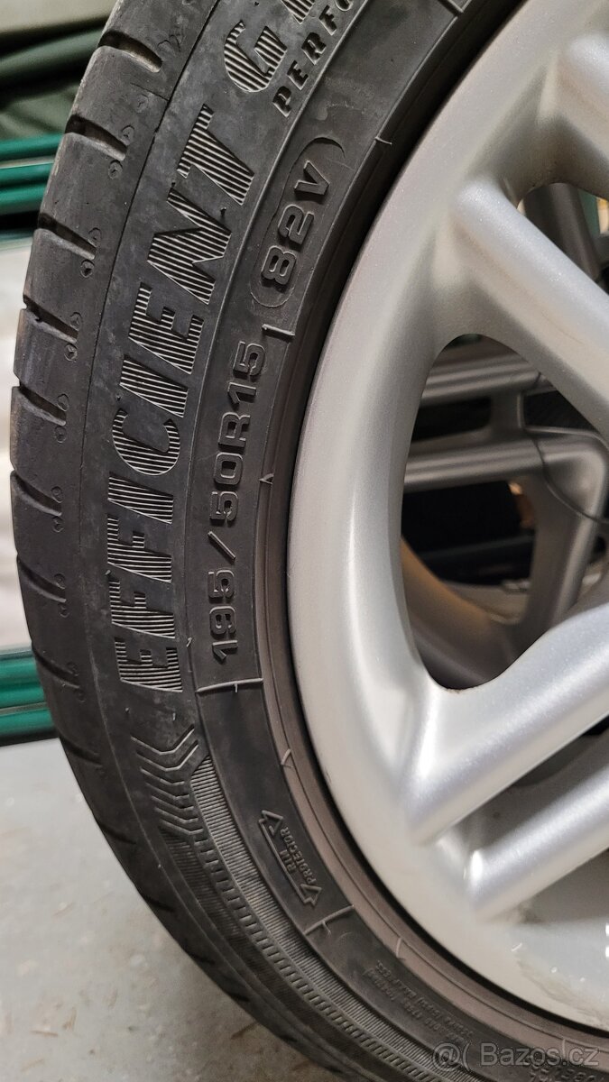 Kola, disky kompletní 15" - 4