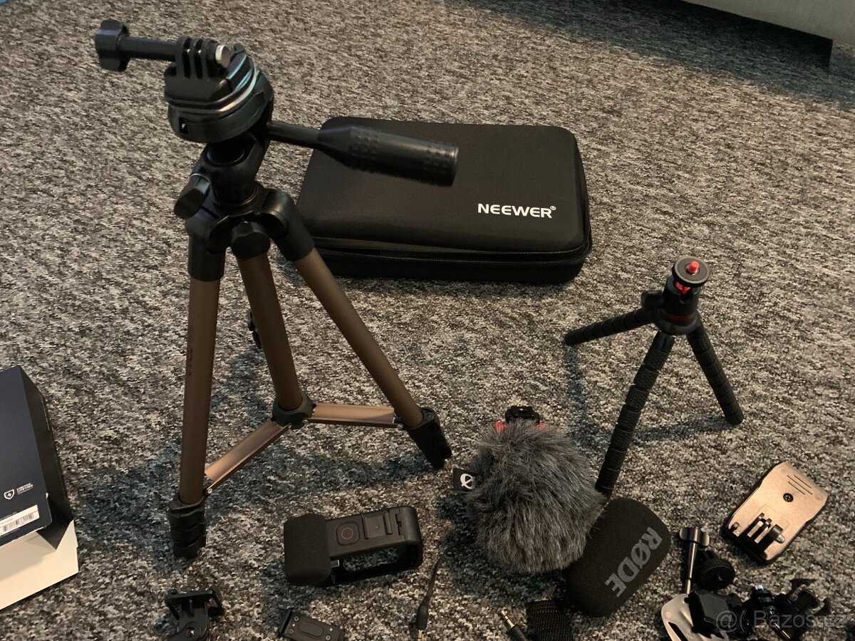 Go pro Hero 12 black + hromada příslušenství - 4