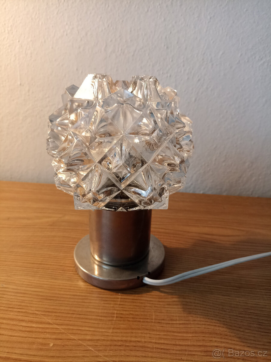 Retro lampička "diamant", výrobce Lustry Kamenický Šenov - 4