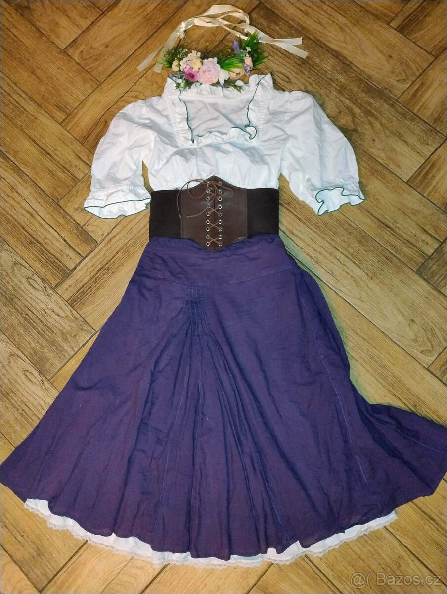 Vítáni jara dobový kostým - 4