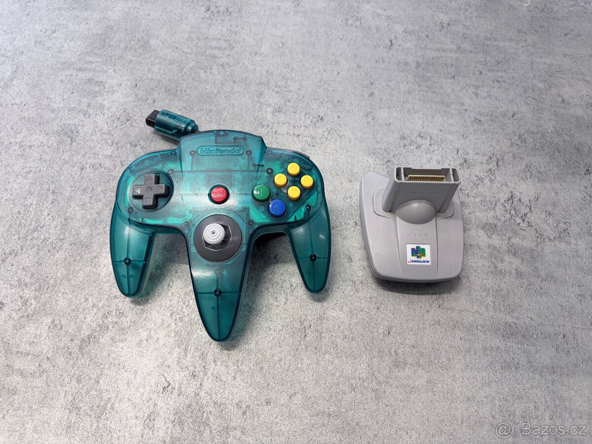 - Nintendo 64 konzole Nus-001 TOP stav - - 4