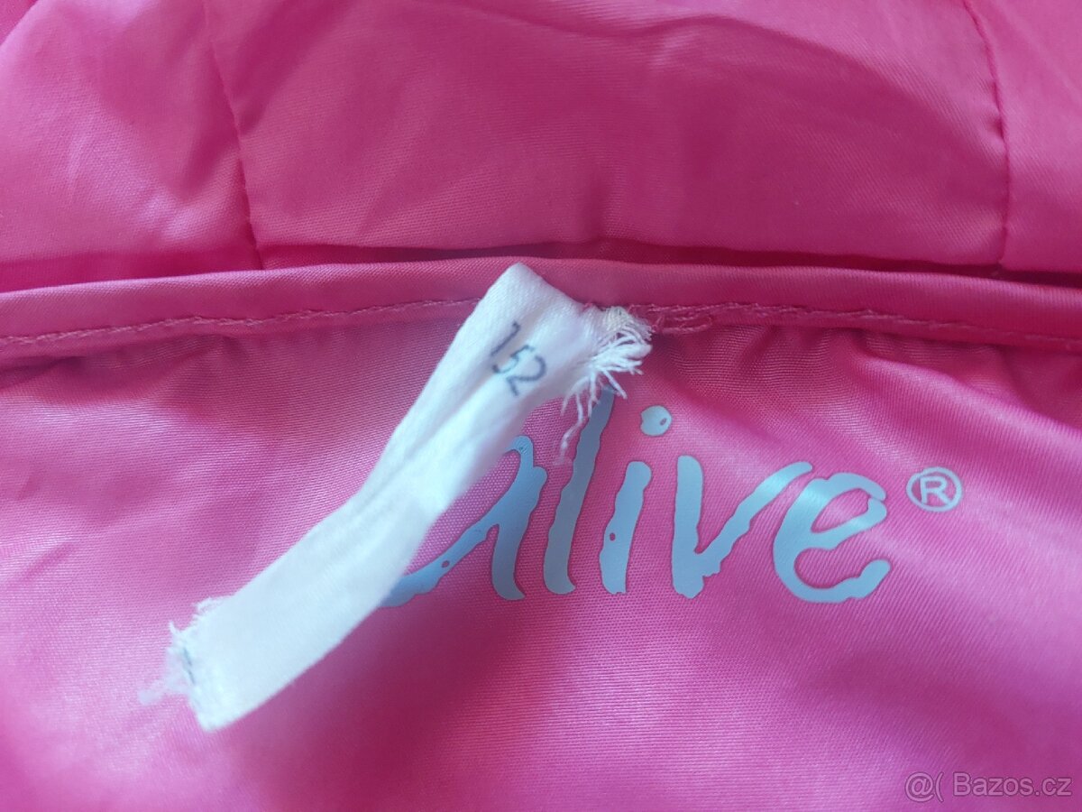 Dívčí přechodová bunda vel. 146/152 - 4