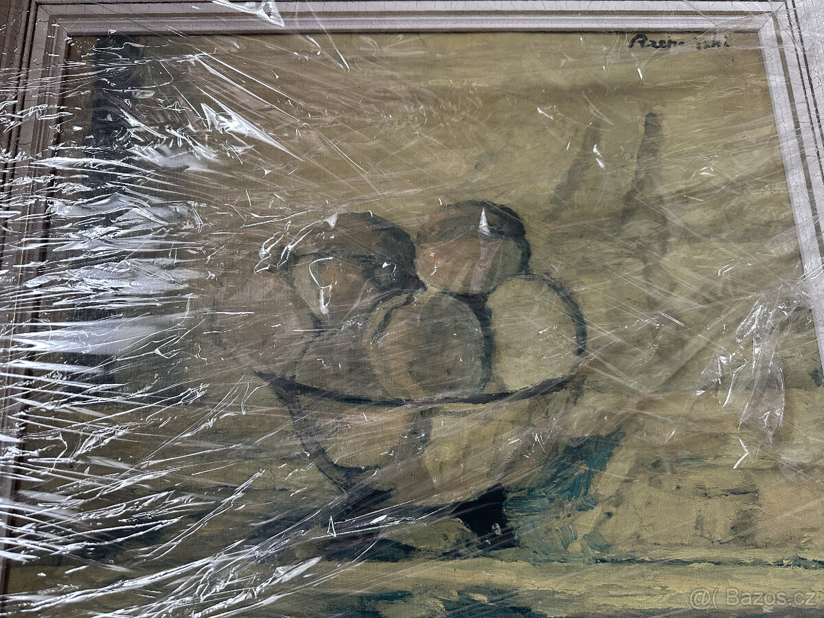 Obrazy retro staré. - 4