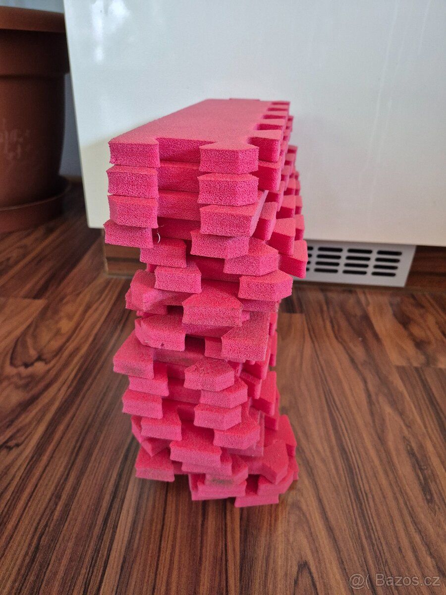 Pěnový koberec puzzle do dětského pokoje - 4