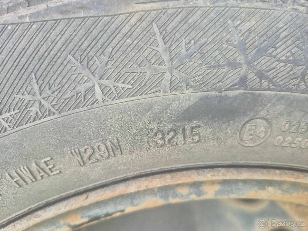 Zimní sada kol 5x100 195/65 R15 - 4