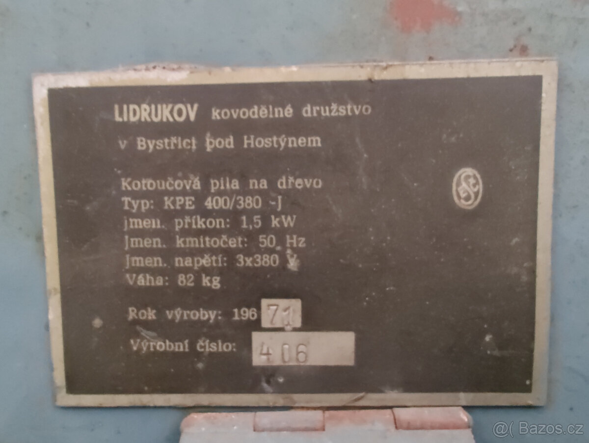 Stolní kotoučová pila - 4