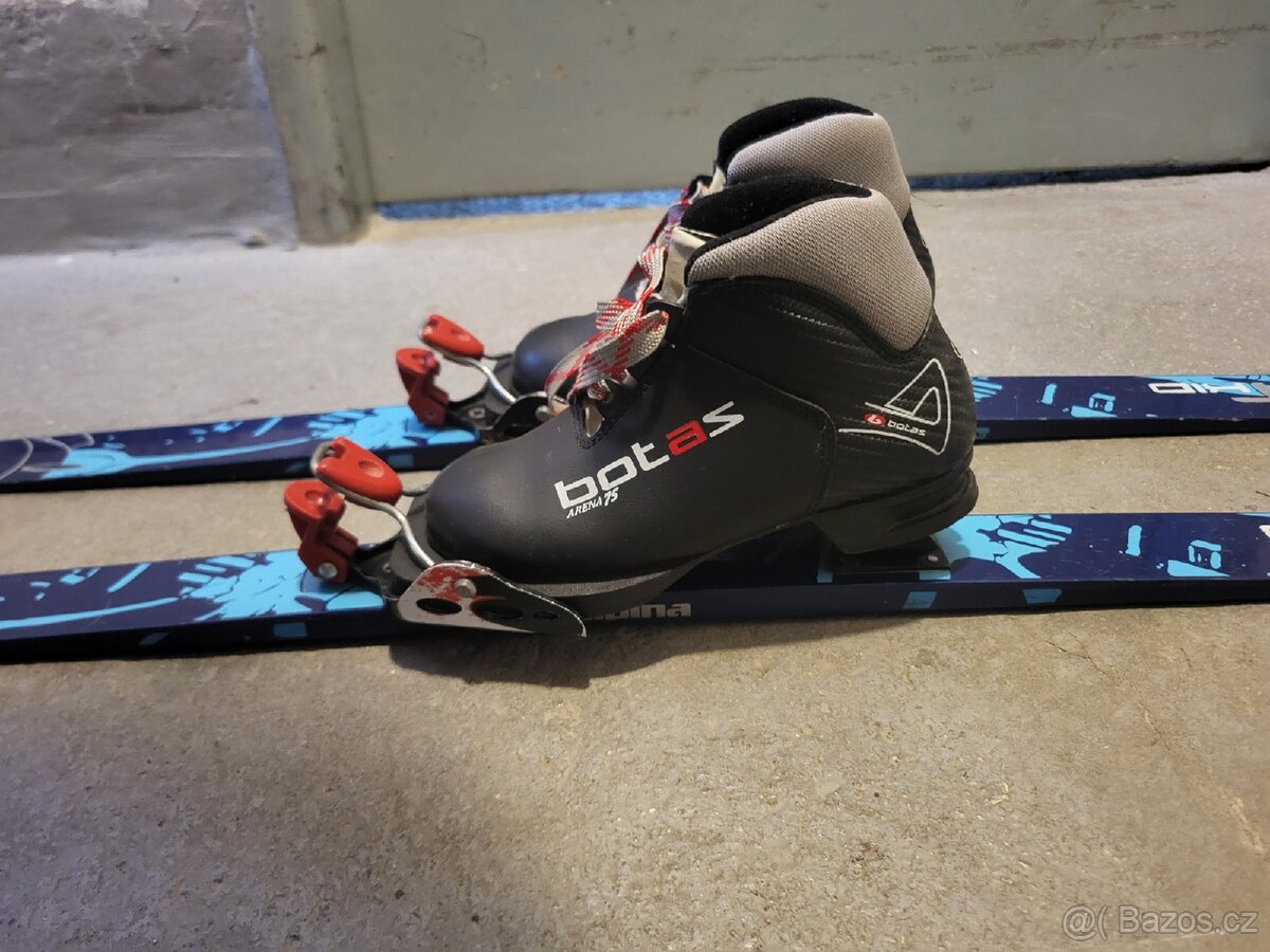 Dětské bezky 120cm se šupinami - 4