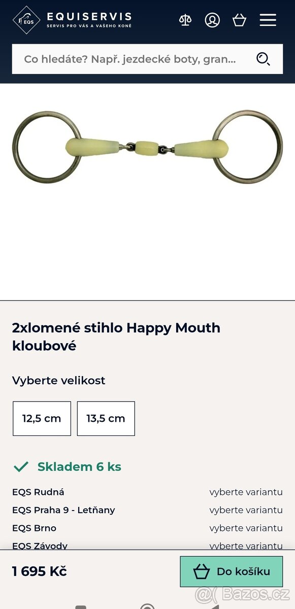 Plastová/gumová udidla stihla tyčky - 4