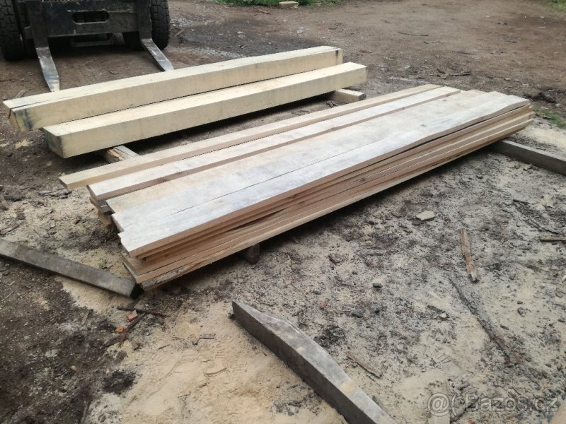Dubové řezivo, trámy, hranoly, fošny - čerstvé - 4