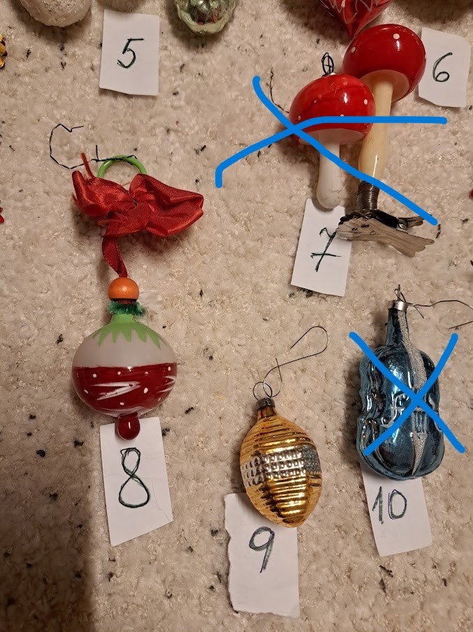 staré vánoční ozdoby - 4