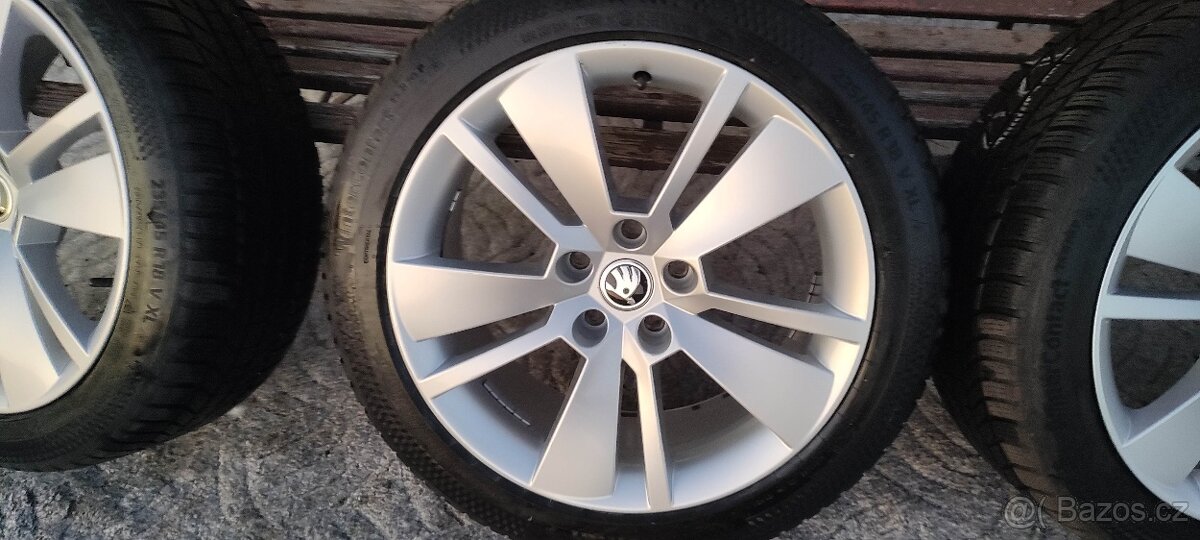 4ks ALU kol 18" ZENITH+zimní Continental - 4