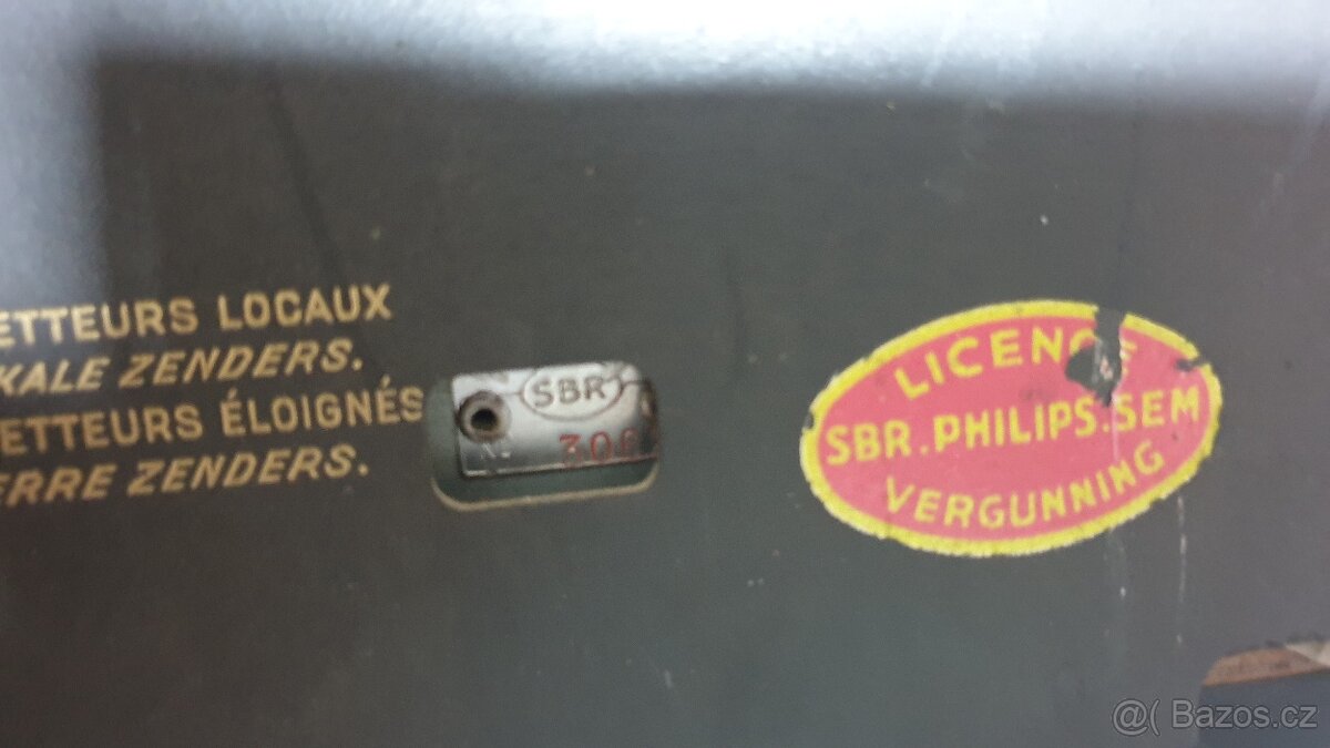 Stará radia SBR Philips patent - 4