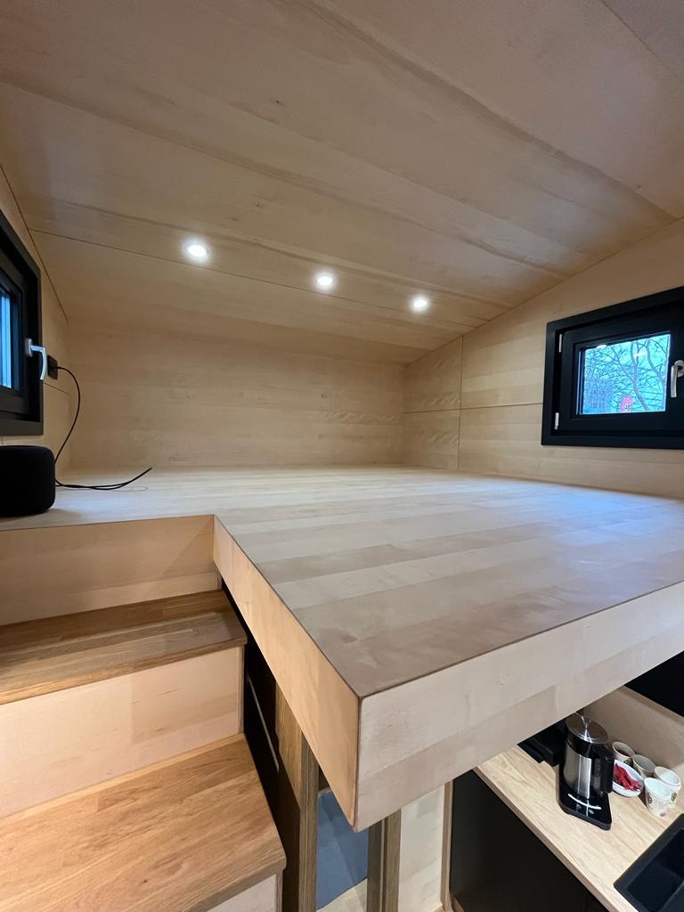 Tinyhouse - špičková konstrukce s přívěsem pro dokončení - 4