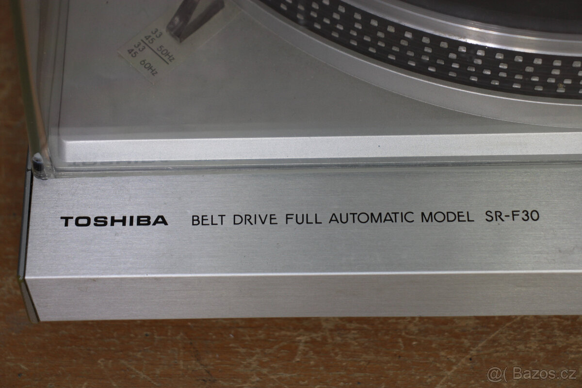 Gramofon Toshiba SR-F 30. - 4