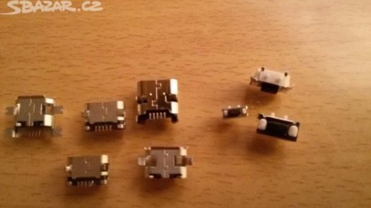 Prodám mikro USB konektory do tabletů a mobilů - 4