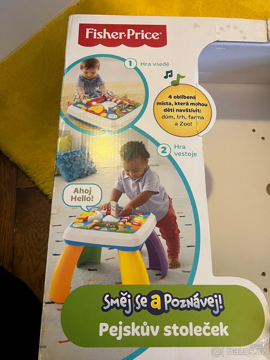 interaktivní stoleček Fisher price - 4