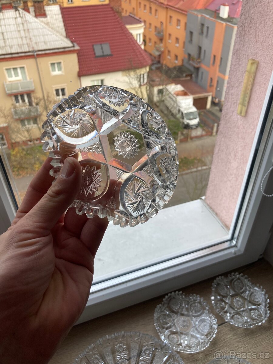 Broušené sklo z prvorepublikové vily - 4