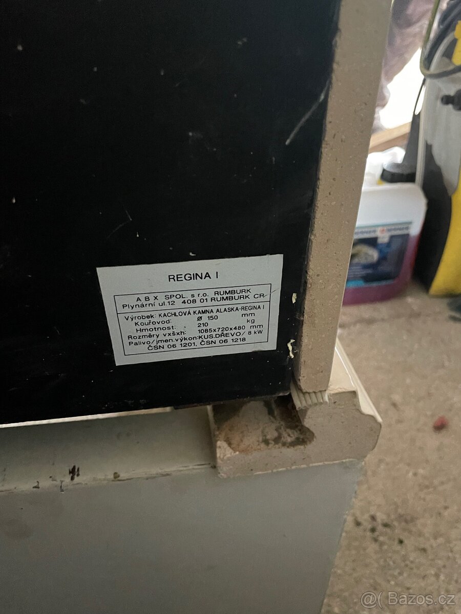 Prodám kamna ABX Regina I - 4