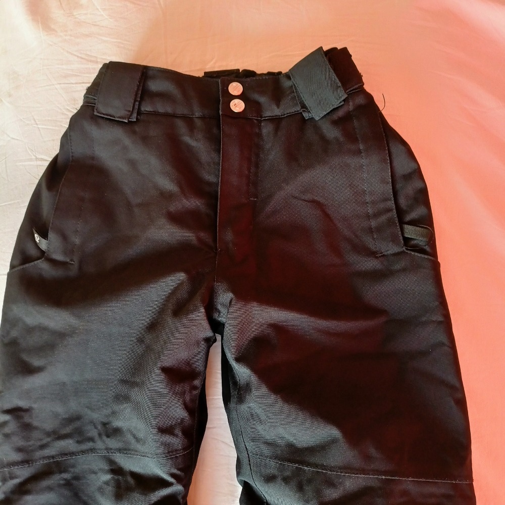 ČERNÉ LYŽAŘSKÉ KALHOTY, DARE 2B, 9-10 let, 140 cm - 4