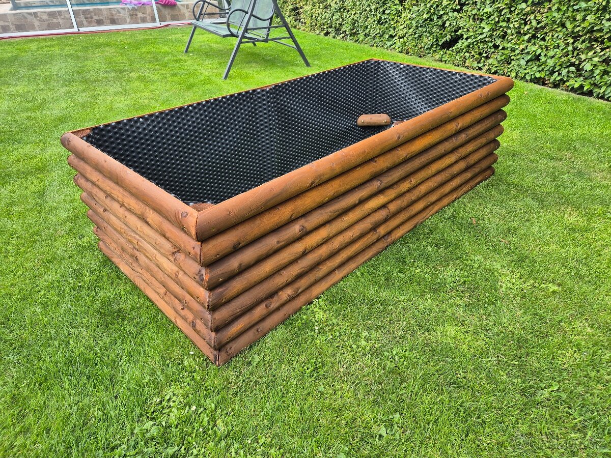 Nadzemní (vyvýšený) záhon o rozměru 190x90cm v.56cm - 2ks - 4