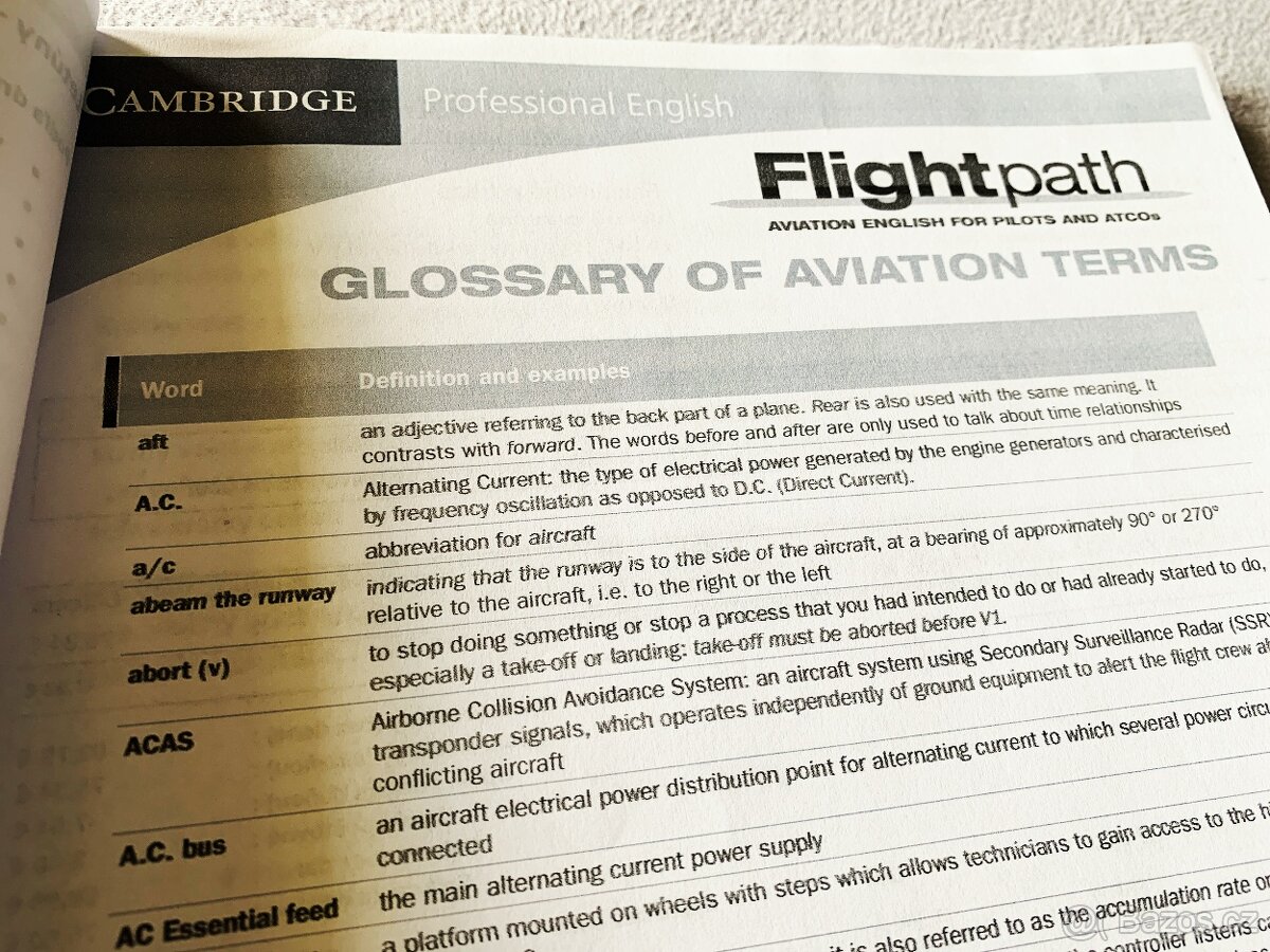 English for IFR pilots - Angličtina pro piloty - 4