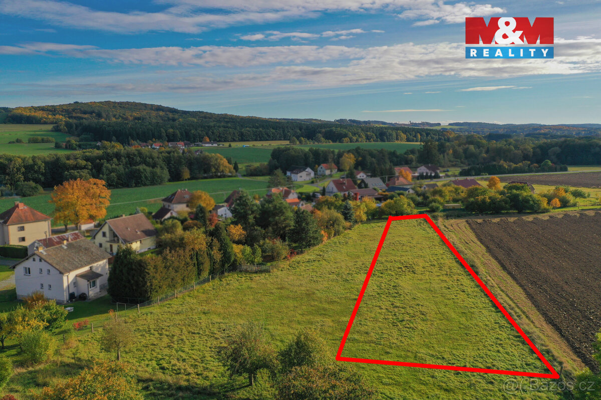 Prodej pozemku k bydlení, 2215 m², Drahkov - 4