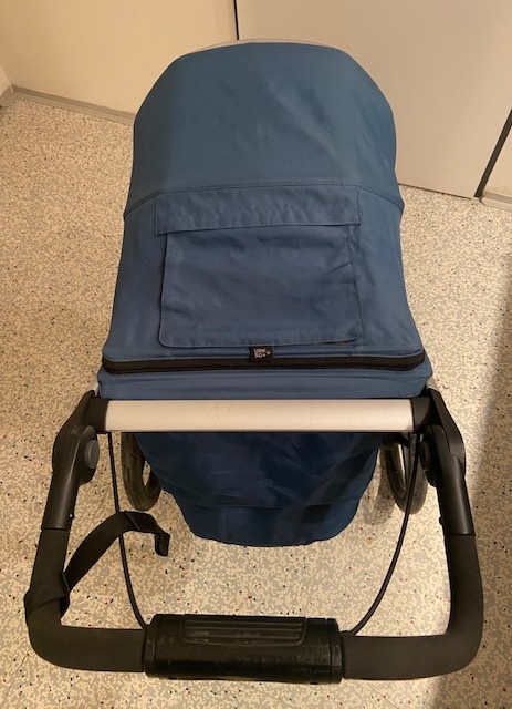 Prodám kočárek Thule Urban Glide 2 Majolic Blue s korbičkou. - 4