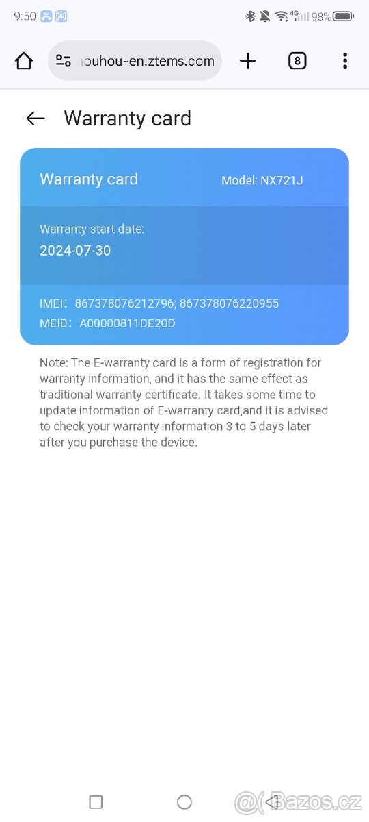 Nubia Z60 Ultra (12+12GB/256GB) (Global) VÝMĚNA - 4