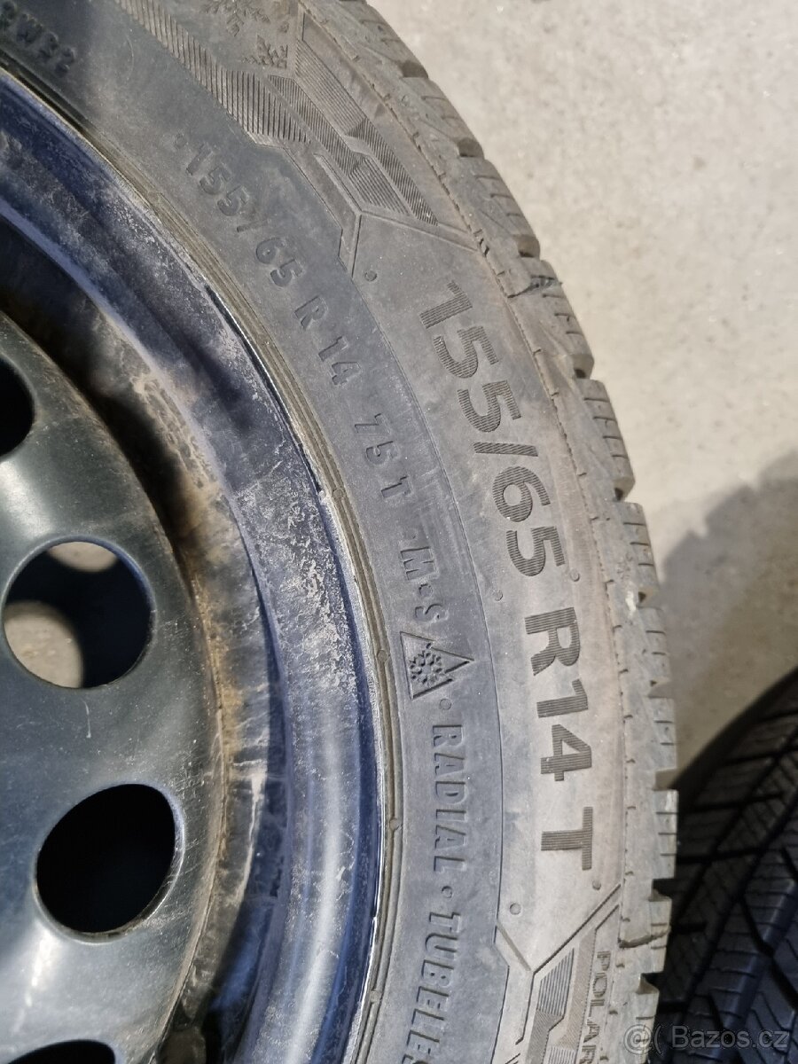 Zimní kola Citroën C1, Peugeot 107, Toyota Aygo - 4