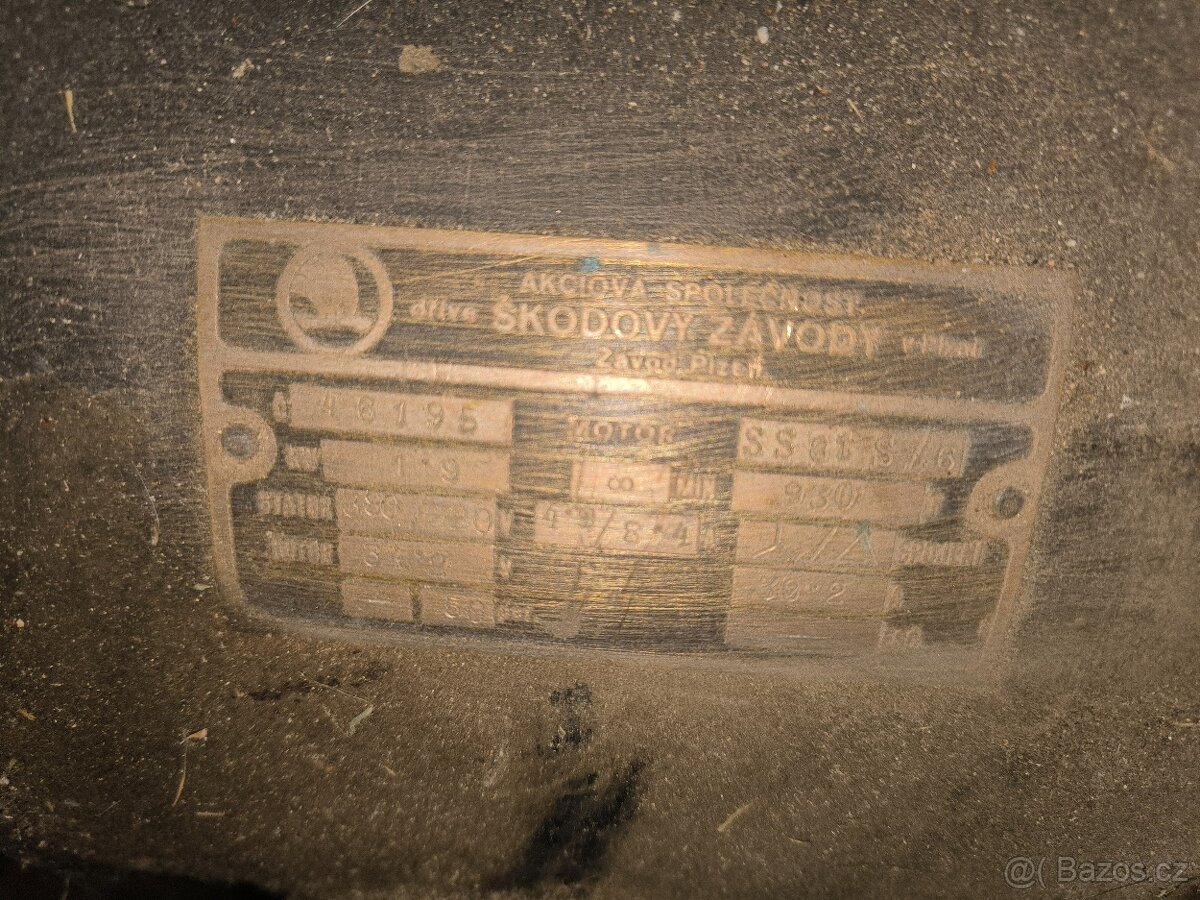 Šrotovník, elektromotor - 4