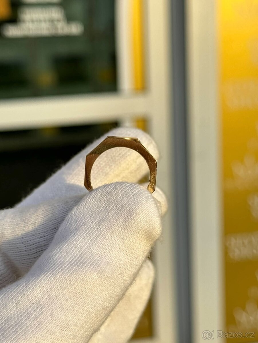 Zlatý prsten 2,42g - 4